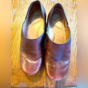 Dansko Women's Sienna Brown Leather Shoes
